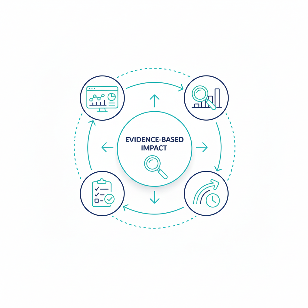 Deliver evidence, instead of assumptions